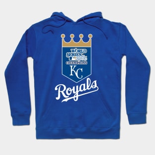 Kansas City Royals 1985 World Series Champs - White Font Hoodie